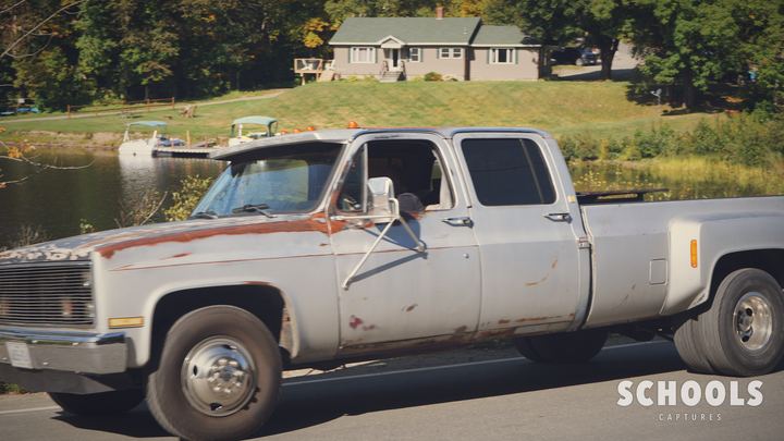 Gray crew cab dually